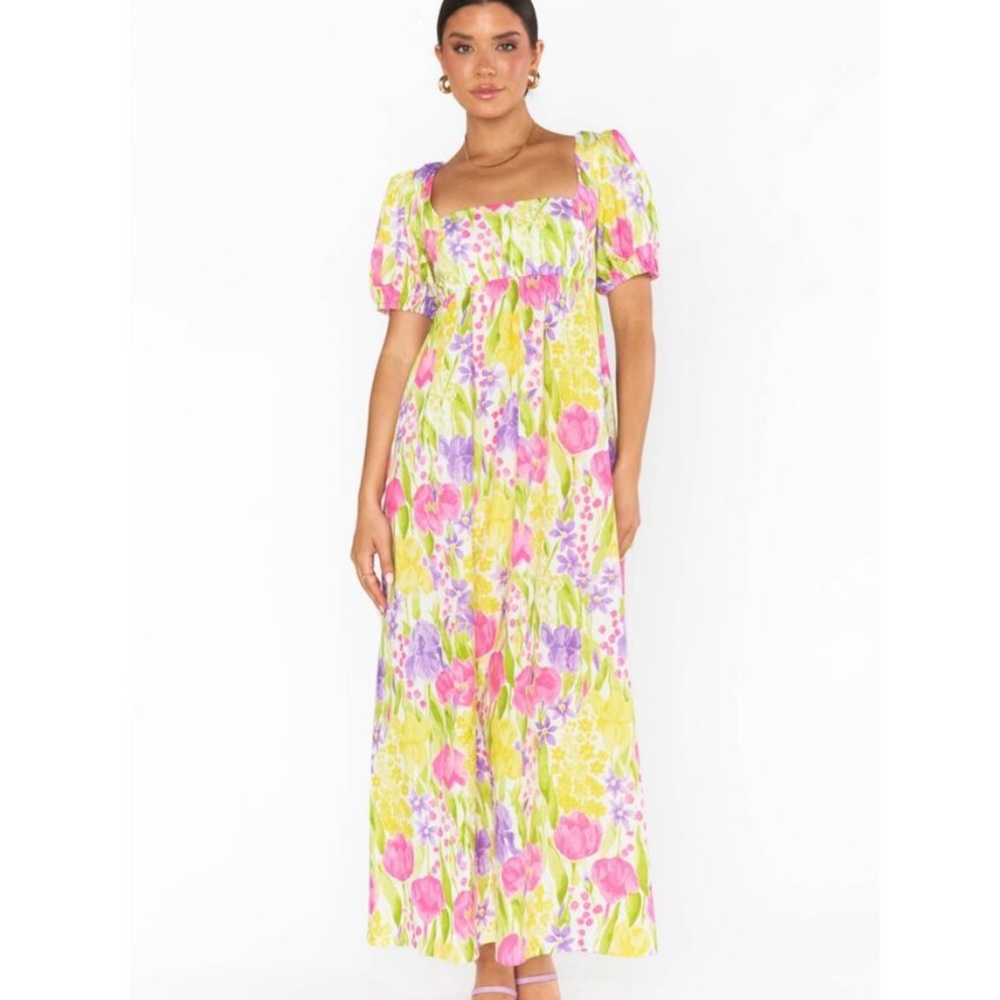 Show Me Your MuMu Vibrant Floral Maxi/Midi Dress